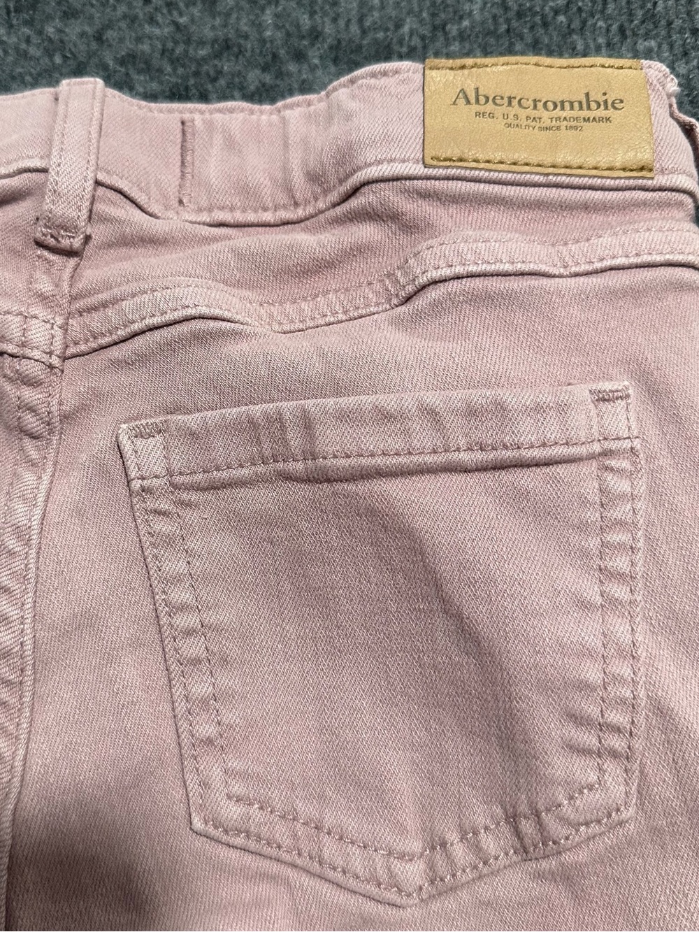 abercrombie kids Pink high rise Flare Corduroy Jeans - Picture 7 of 7